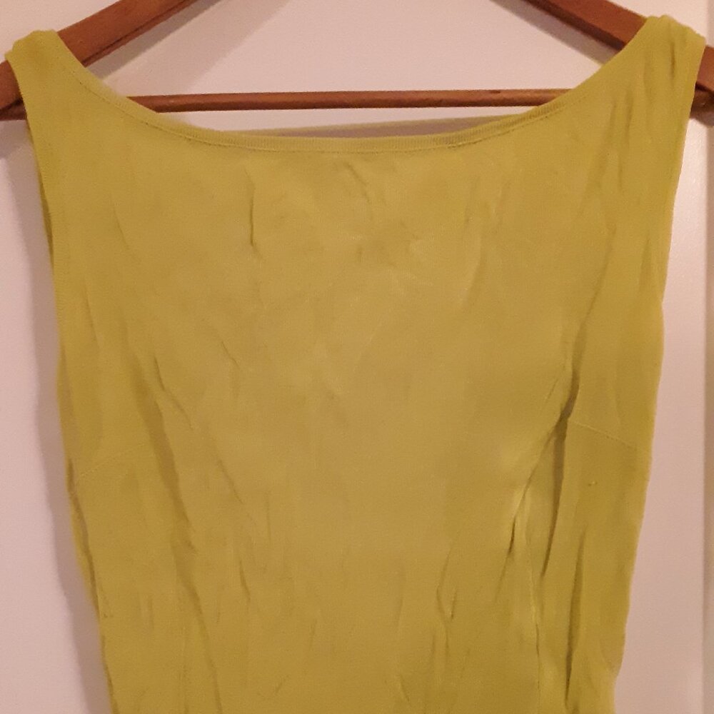 Weekend by MaxMara neon light green body suit